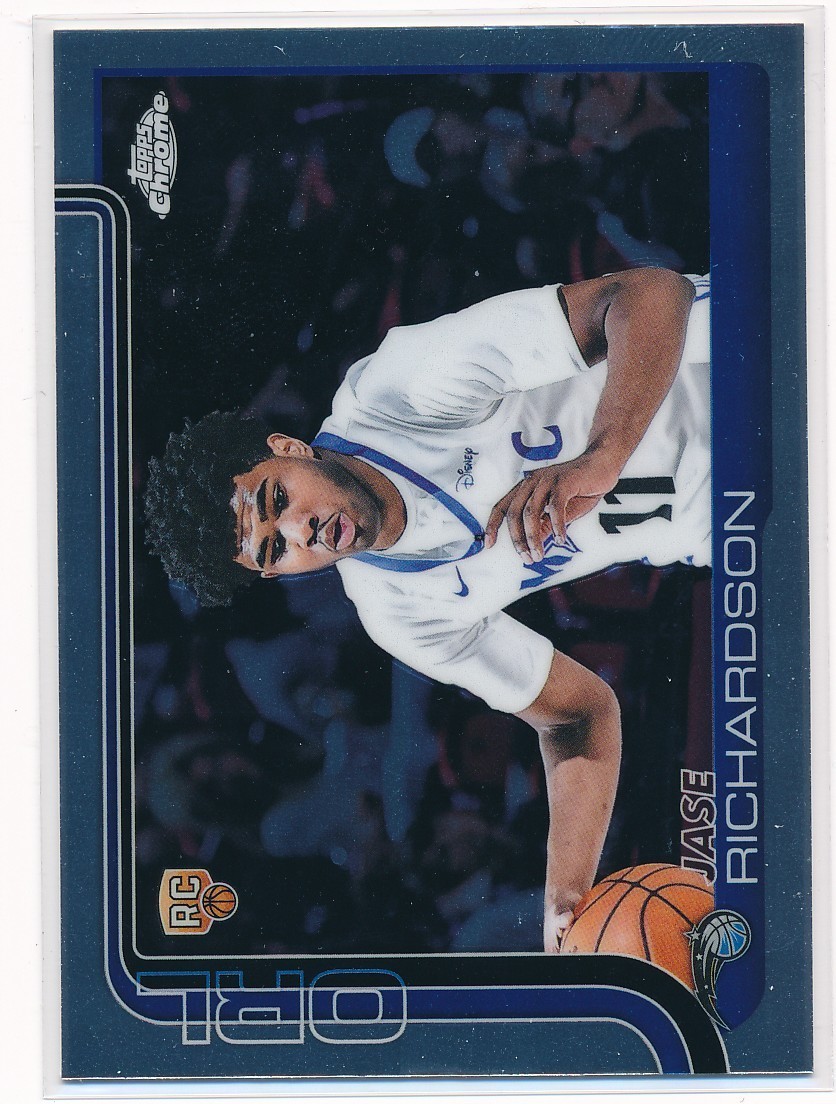 Jase Richardson 2025-26 Topps Chrome Base RC #275 MINT