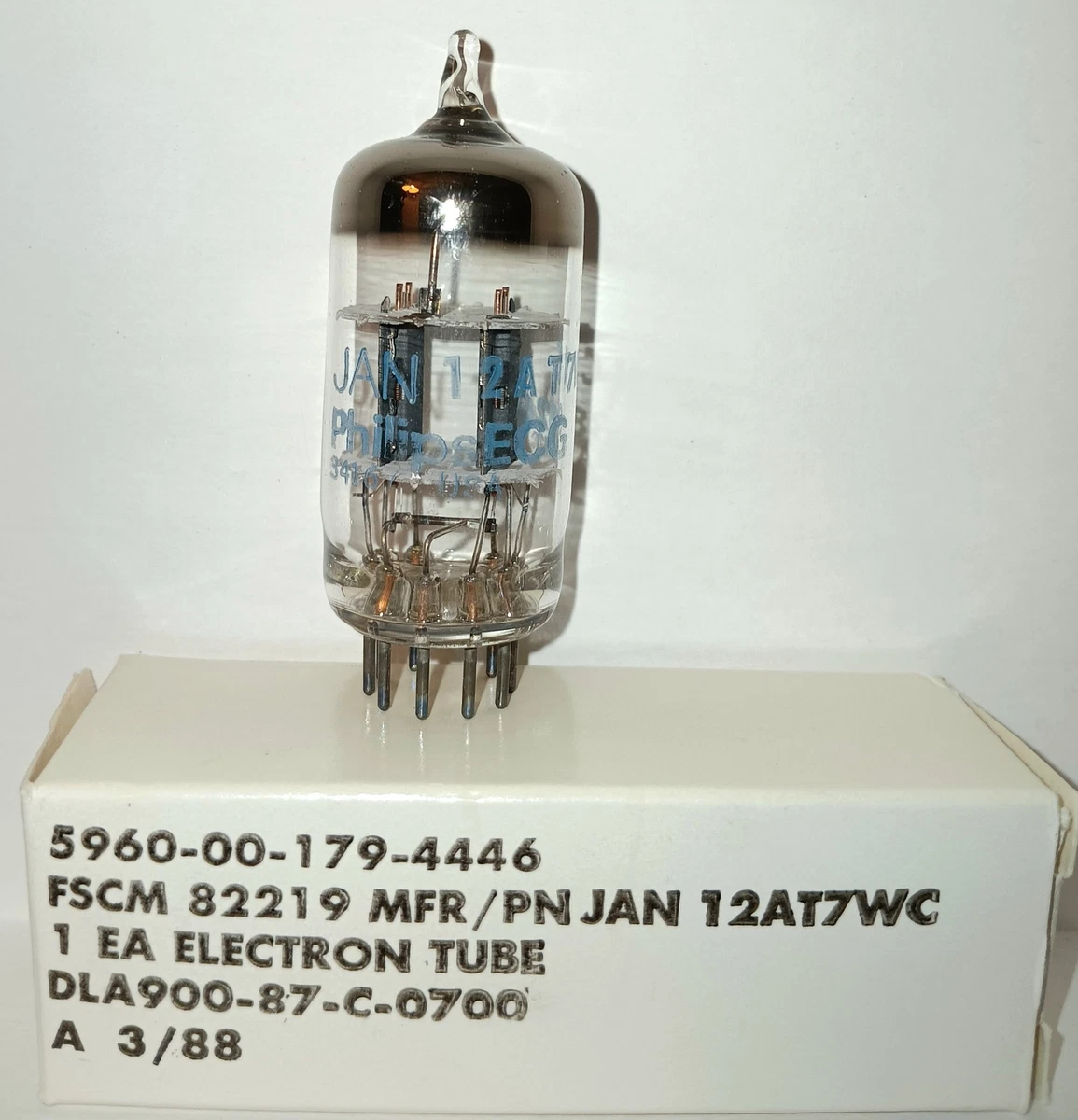 新品未使用GE真空管JAN-6201/12AT7WC 希少 M-787 USA 12AT7 Collection | Vintage NOS Vacuum Tubes | Fuzz Audio