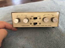 Realistic Transistorized Stereo Mike Mixer 4-Channel Analog Desktop Mono/Stereo