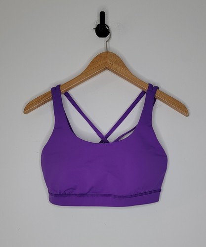 Lululemon Energy Sports Bra Women's Size 8 Purple