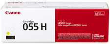 Canon 055H Yellow Toner Genuine OEM High Yield 5900 Pages New