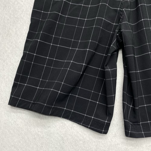 Ocean Pacific Op Flex 4 Way Stretch Men's Golf Shorts Black Plaid Size 30 - Picture 9 of 17