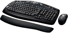 Logitech LX 300 Cordless Desktop Keyboard and Optical Mouse NEW