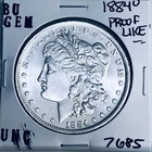 1884 O BU GEM MORGAN SILVER DOLLAR UNC MS+++ U.S. MINT RARE COIN 7685