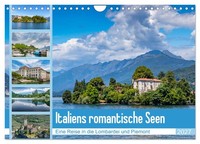 "Calendar 2027 · US Version · Italy's Romantic Lakes (Wall Calendar 2027 12\" × 8\""