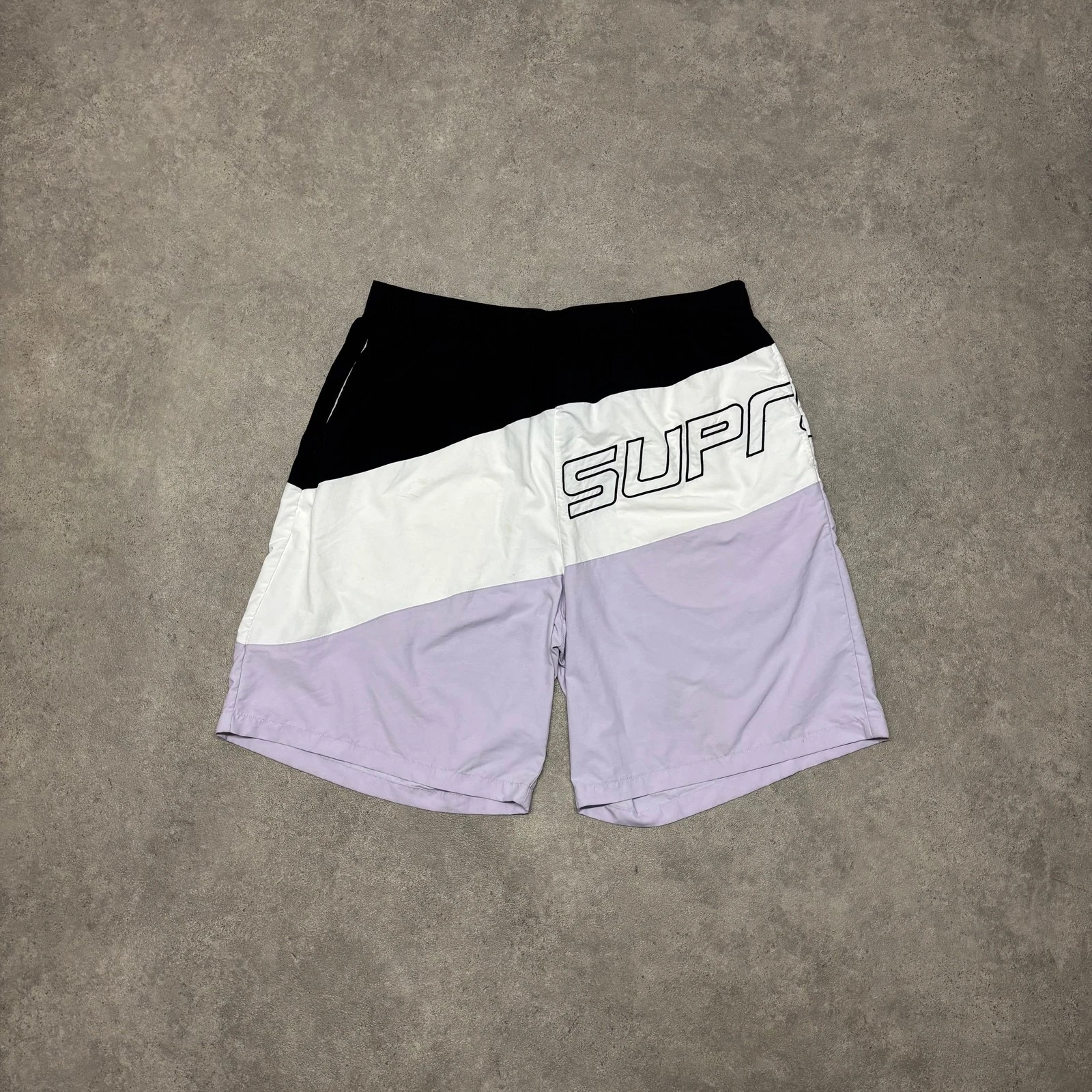 Short violet clair en nylon Supreme Curve (L)