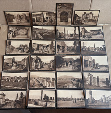 Lot of 25 Antique Pompeii Italy Postcards Unposted P Beccarini Editore