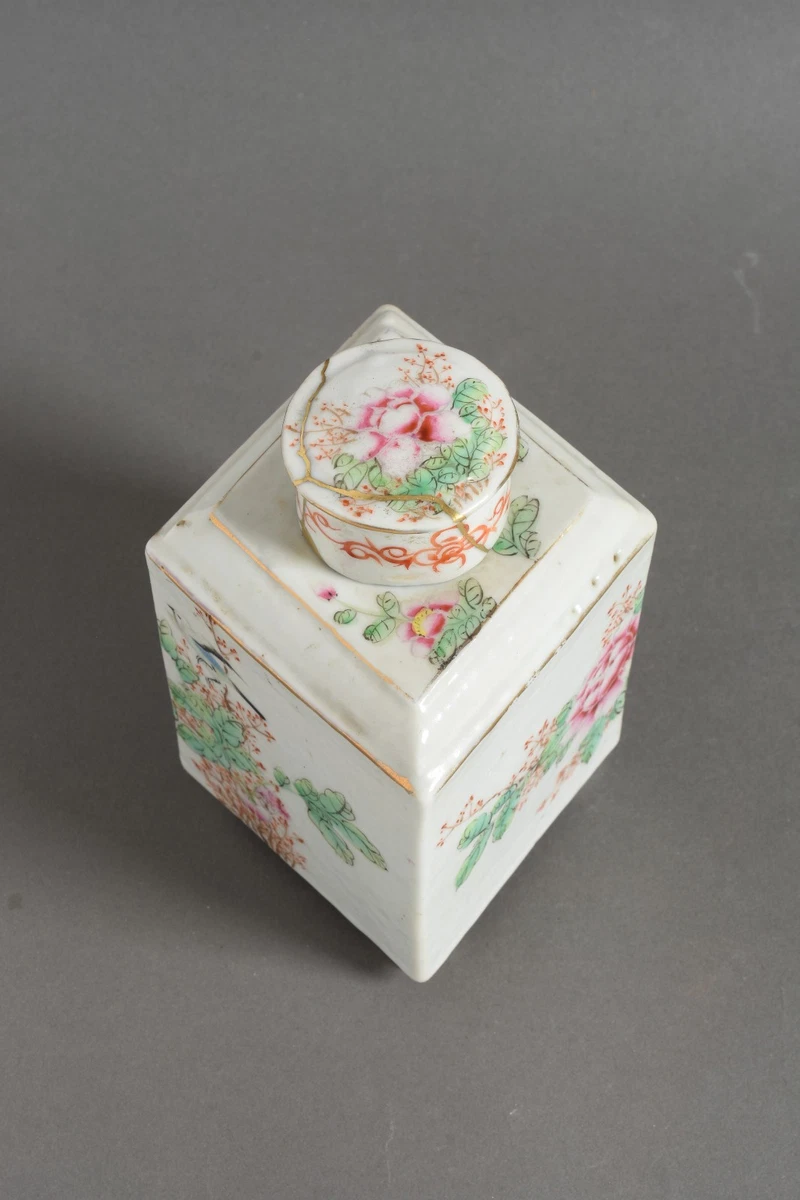 中国50年代の茶壷、輸出品、粉彩 中国急須 倣古彩壺・紫砂風｜中国茶器の専門店・天香茶行
