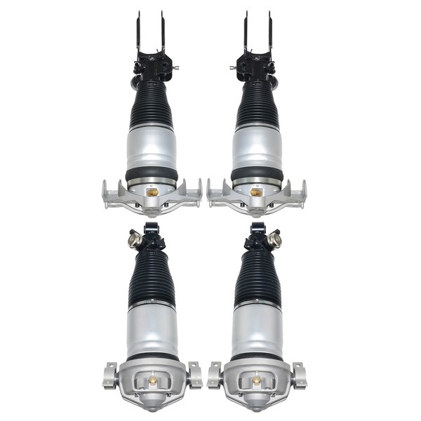Vorne + Hinten Luftfederung Federbein FüR Porsche Cayenne Audi Q7 4L VW Touareg-image
