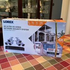 Lorex LNR826K 4K Ultra HD 2TB IP Camera System With 6 Color Night Vision Cameras
