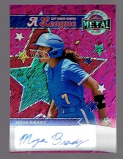 2025 Leaf Women of Sport Maya Brady A League of Her Own Autograph Auto 1/2