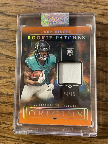 2023 Panini Origins Tank Bigsby #RP-TB OrangeRookie Patches Relic #54/75 Jaguars