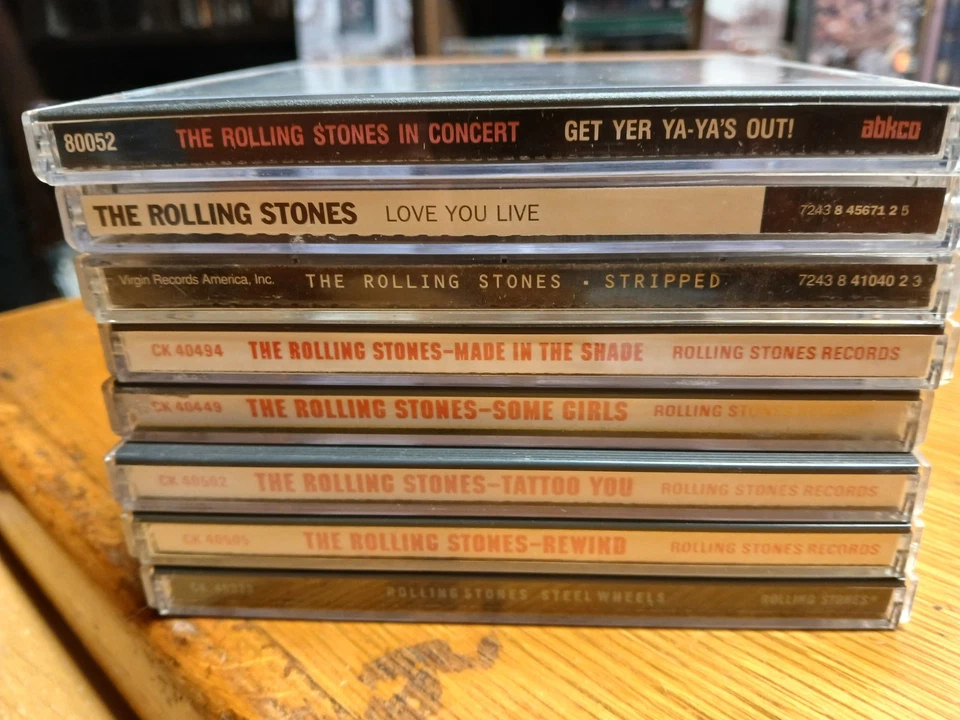 the rolling stones cd lot/8 Get Yer Ya Yas Out,Love You Live,Stripped,Made Shade - Image 3 of 3