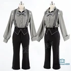Identity V Mime Artist Cosplay Costume Cléo Decroux Shirt Pants Wig Outfits New