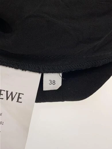 LOEWE Abito a maniche corte 38 Rayon BLK Colore tinta unita