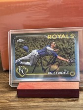 MJ Melendez Auto 2024 Topps Chrome Kansas City  Royals