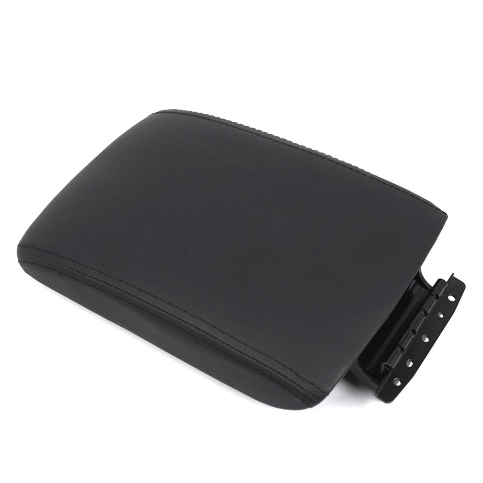 Repuesto de tapa de caja reposabrazos de consola central de cuero de 1 pieza para Subaru Impreza Foto 3 de 4
