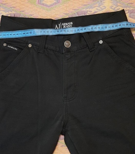 Men Armani Jeans Jeans Black Denim 28