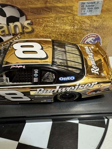 RARE* Dale Earnhardt Jr GOLD #8 Budweiser 2000 1/24 Nascar Diecast - Picture 6 of 15