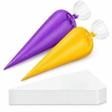 100 Pcs 12 Inch Piping Bags Disposable, Thickened Anti-Burst Pastry Bags