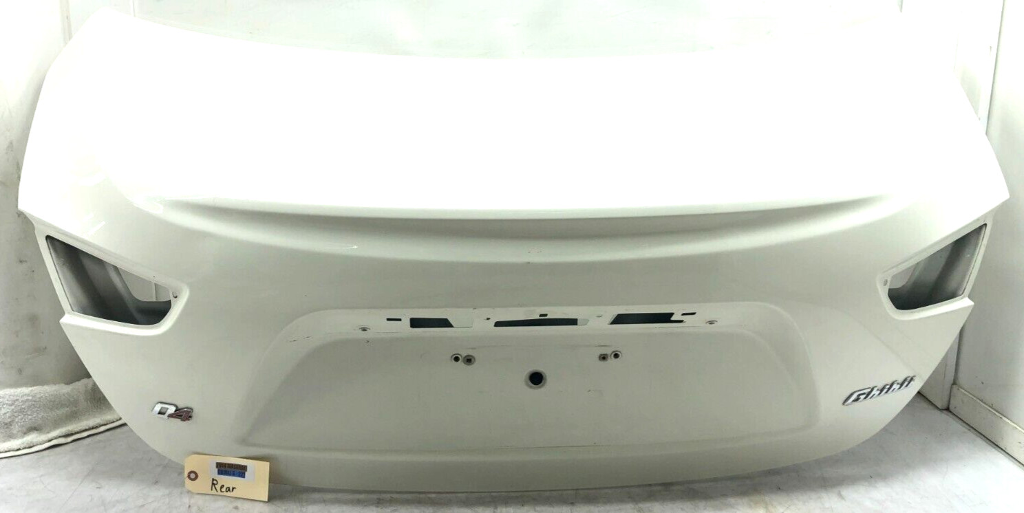 2014-2017 MASERATI GHIBLI REAR BOOT TRUNK LID OEM # NOTE DENTS.