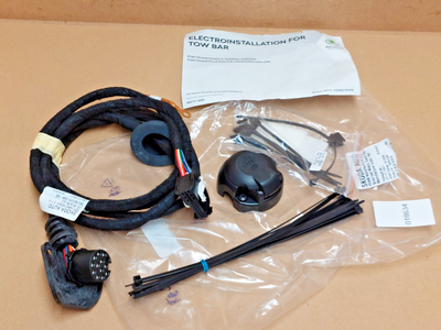 #ad Skoda Scala NW1 Kamiq NW4 Towbar Wiring Electric Kit 655971658C Genuine NEW GBP 50.99