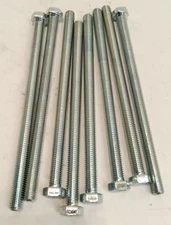 McMaster-Carr 92865A742 Grade 5 Steel Hex Head Screw 1/2"-13 Thread 8-1/2"L  8pk