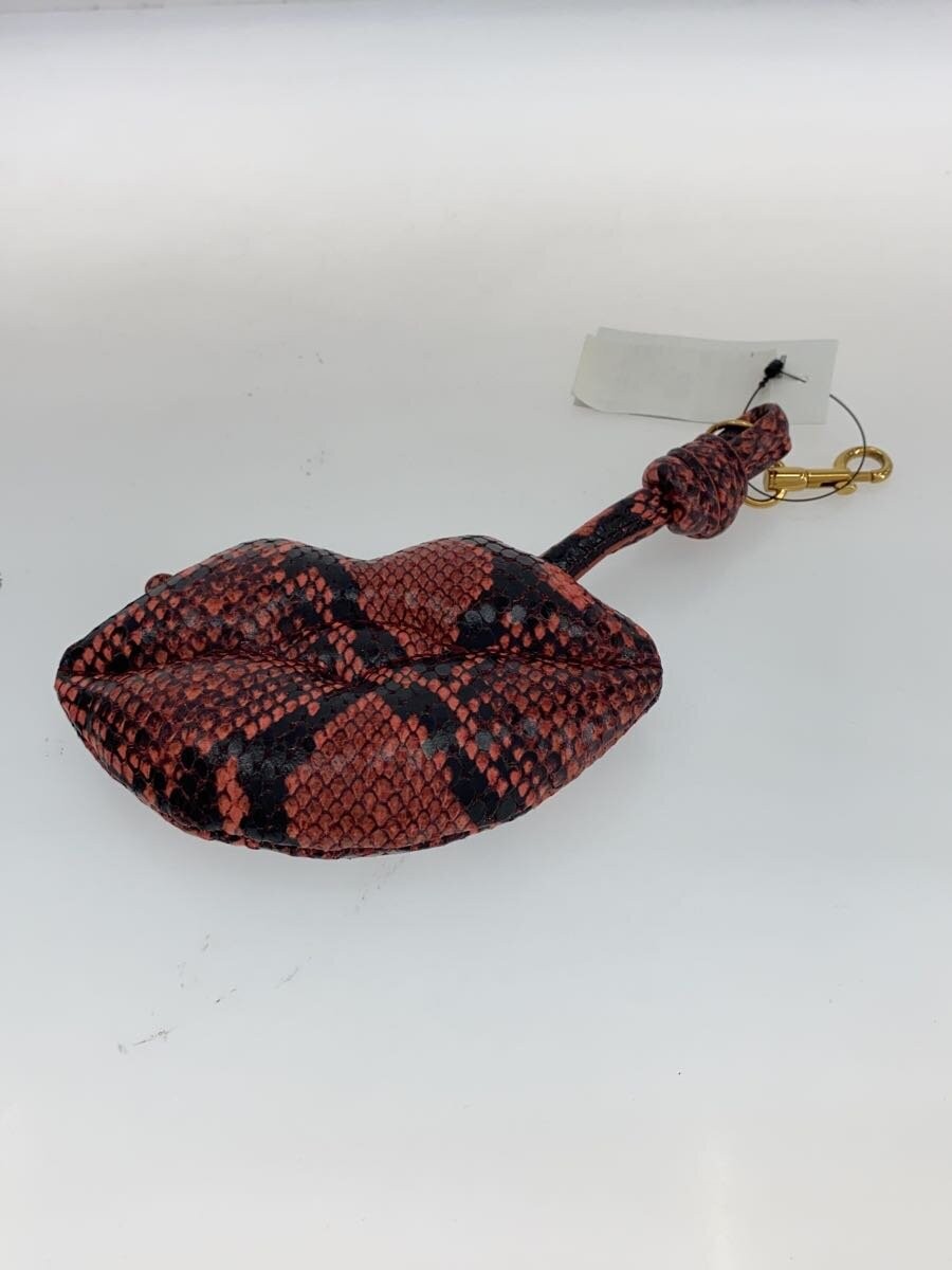 ANYA HINDMARCH Python Lip Keychain in Leather (Pi… - image 2