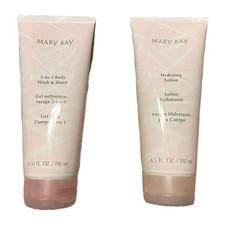 NEW Mary Kay 2-in 1 Body Wash  Shave  Hydrating Lotion 6.5 fl. oz. Ea. Sealed