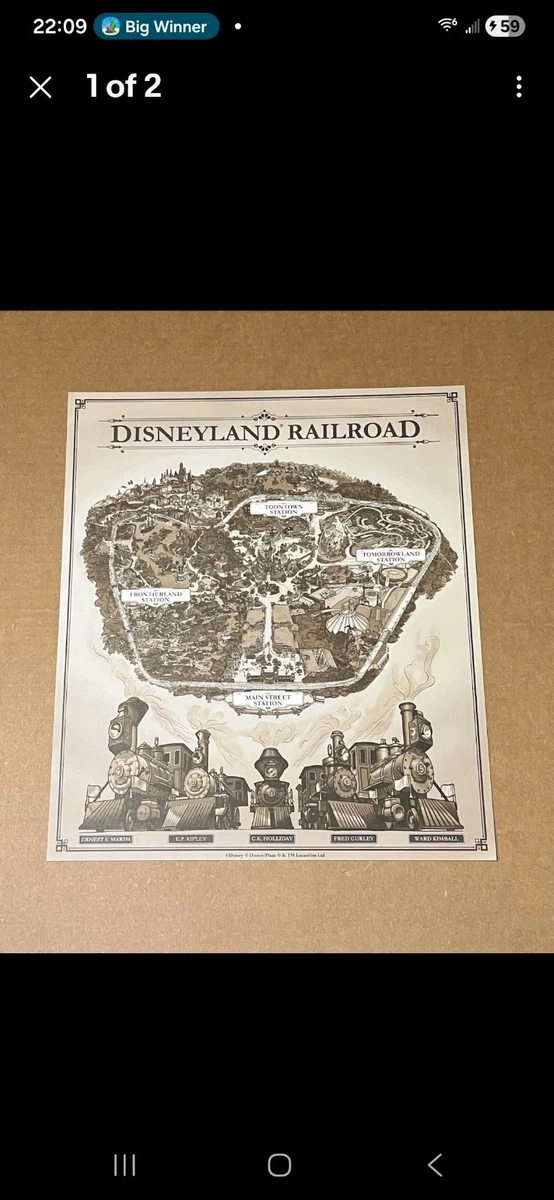 disneyland railroad products for sale | eBay