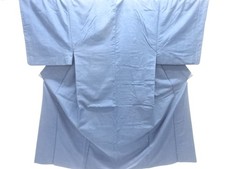 7754272: JAPANESE KIMONO / ANTIQUE MENS ENSEMBLE KIMONO / SILK / HIGE TSUMUGI