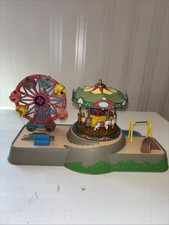 VTG Musical Carousel-Ferris Wheel Wind Up Fits Polly Pocket Type Toy Works