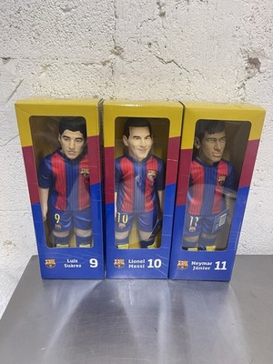 Lionel Messi Luis Suarez and Neymar Junior FC Barcelona 16'' Dolls 2016 Toodles