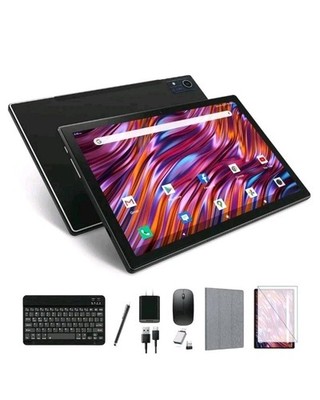 Meize D115 Black 10.1 Inch Bluetooth Touch Screen Android Tablet With Add-Ons