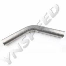 2.25'' 2 1/4 Inch 45 Degree Mandrel Bend 409 Stainless Steel Exhaust Pipe Tube