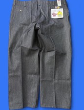 VINTAGE ben Davis Gorilla Cut Denim Chino Style Pants 50x32 Workwear Chicano