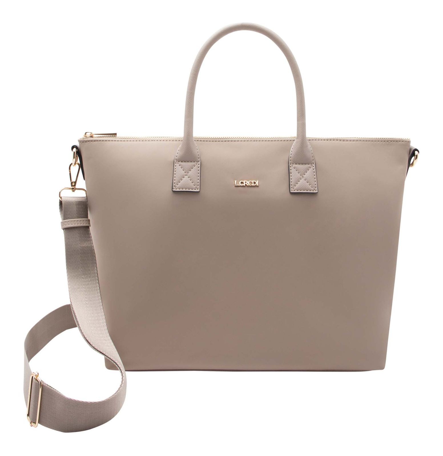 L.CREDI handbag Pura Handbag Beige