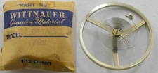 Wittnauer D11AE complete balance wheel 721 * not sealed *