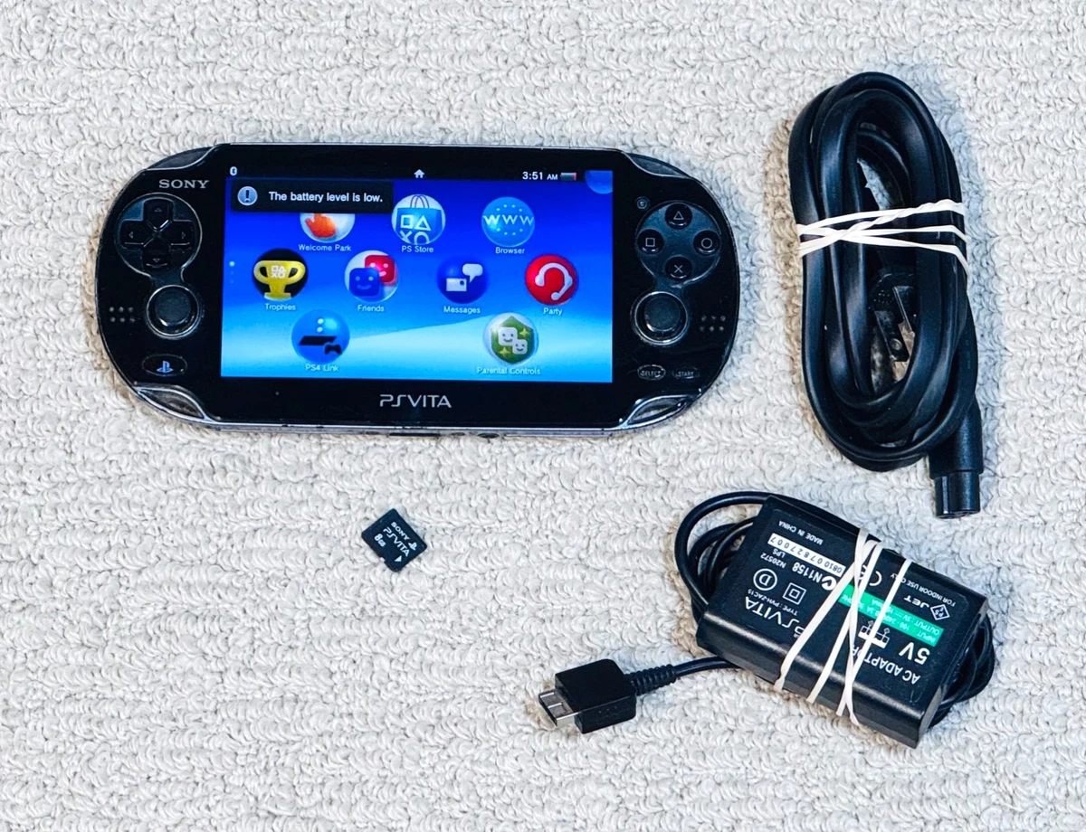 プレイステーションヴィータ 25+ Sony PlayStation Vita NTSC-U/C Black Video Game Consoles for