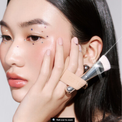 THE TOOL LAB All Day Fitting Duo Brush(1)+Puff(2)+Case/Original, Icy Edition