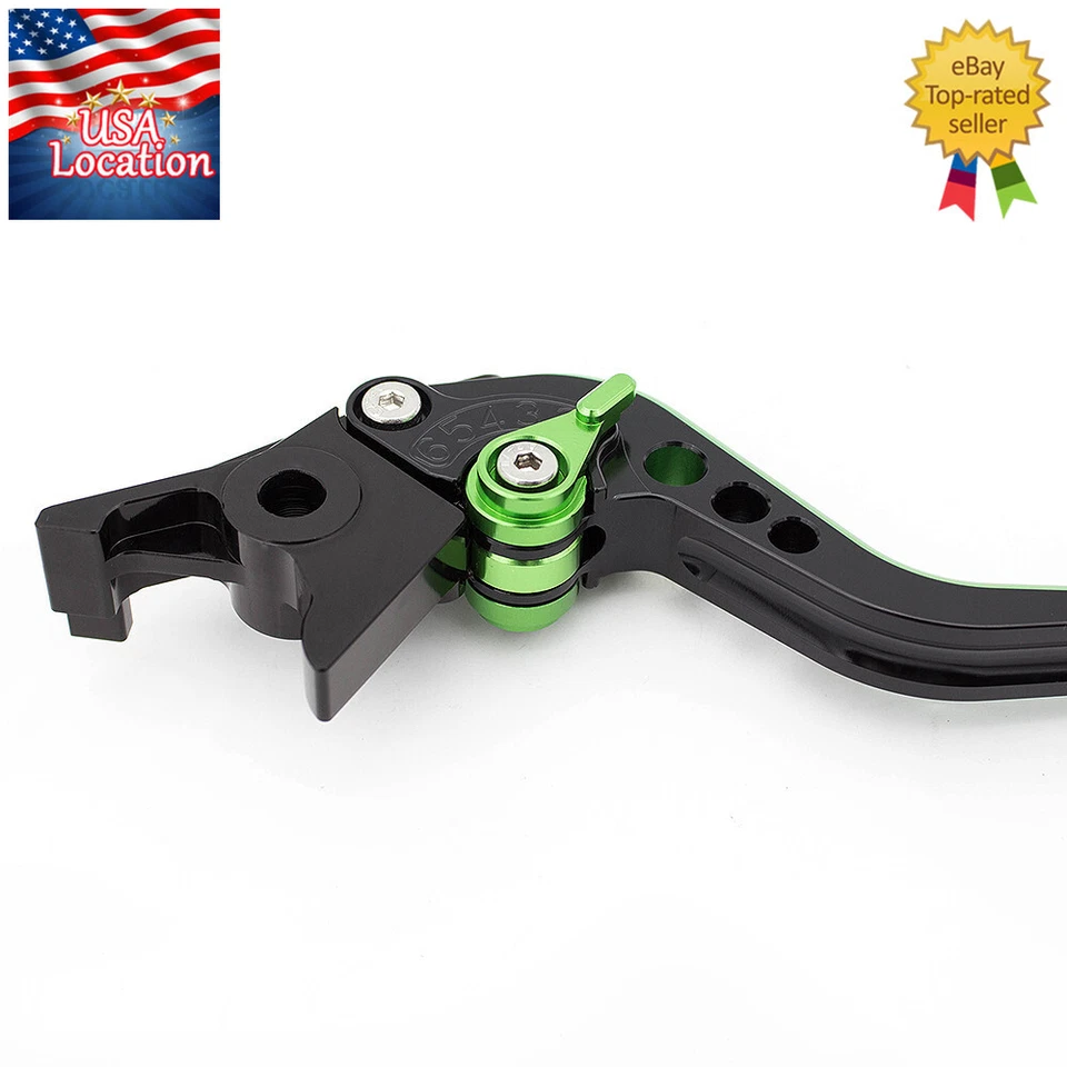 Palancas de embrague de freno CNC ajustables para Kawasaki Z650 Z900 2017-2024 Z650RS 2022 Foto 4 de 4