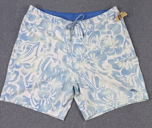 NEW TOMMY BAHAMA Darth Fader Swim Trunks Men's Size XXL Pockets Lined Tropical