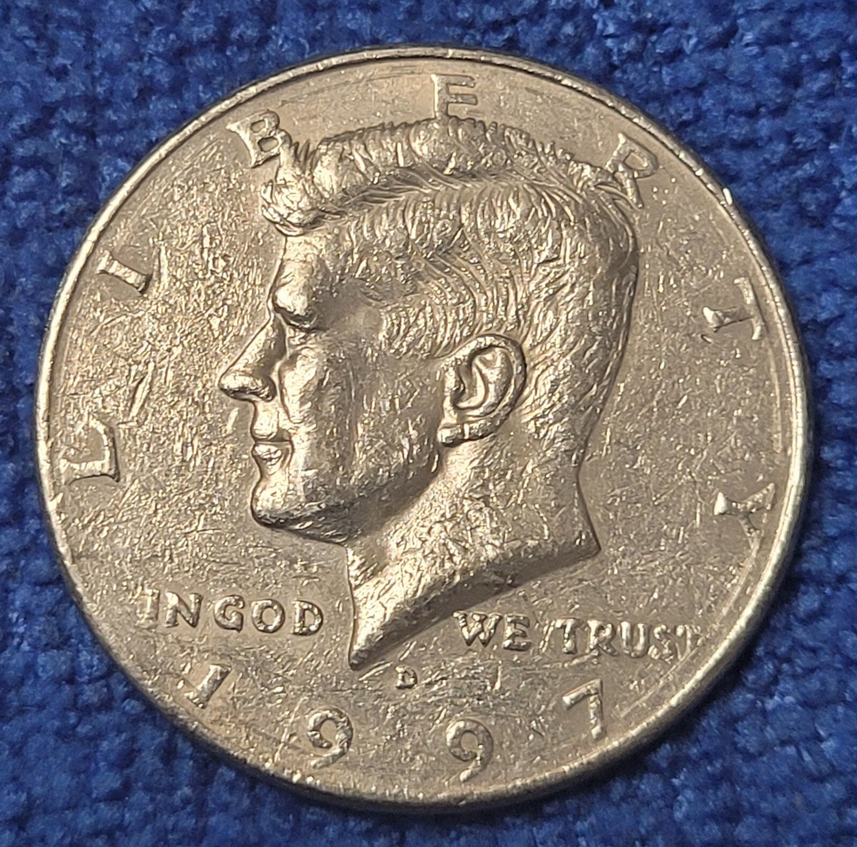 1997 D Kennedy Half Dollar Missing Reeded Edge. | eBay