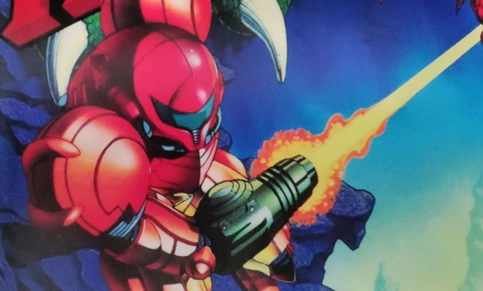 Super Metroid Snes Box Art Poster Active! Buy 2 get 1 free FREE SHIPPING - Image 2 of 3