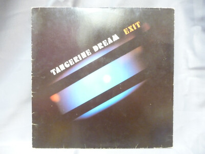 LP - Tangerine Dream - Exit - Vinyl - Virgin        - RAR !