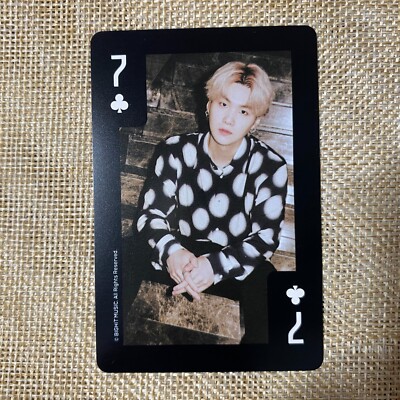 BTS SUGA [Global FC ARMY Membership Kit 9th Trump] Photocard Set