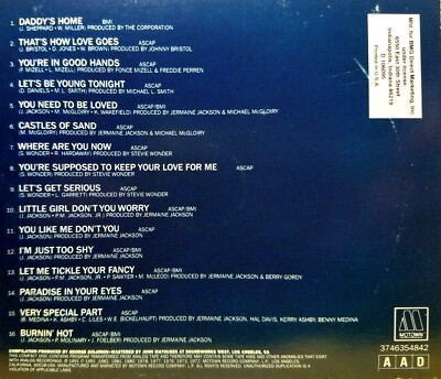 JERMAINE JACKSON - GREATEST HITS AND RARE CLASSICS CD 1991