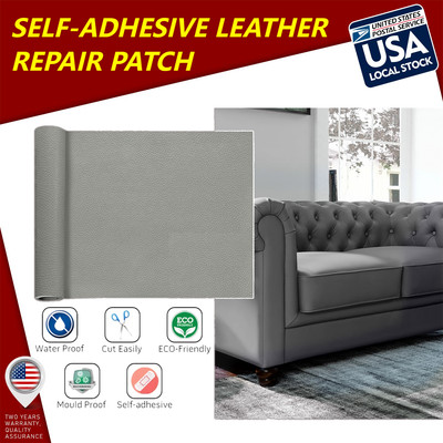 US Soft High quality Leather Repair Kit Self-Adhesive Patch on Sofa Clothing Car