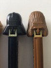 4 PEZ DISPENSERS STAR WARS Characters 1997 Darth C3po Chewbacca Boba Fett — photo 9