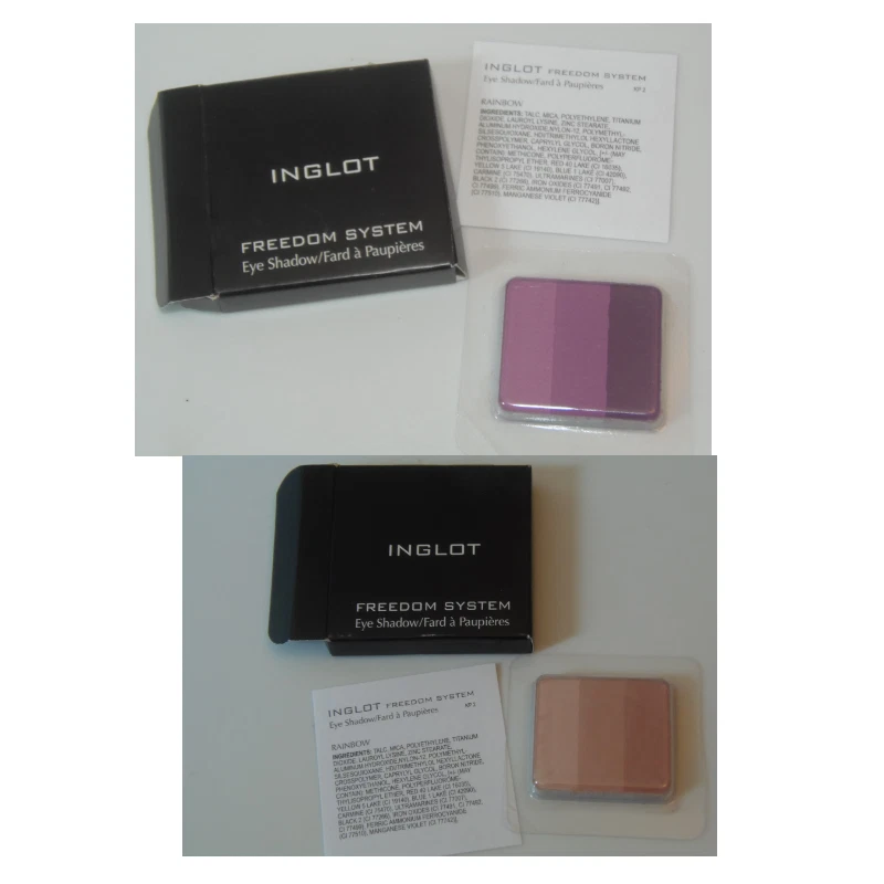 3 sombras de ojos Inglot nuevas en caja 116R 112R AMC 67 Foto 4 de 4